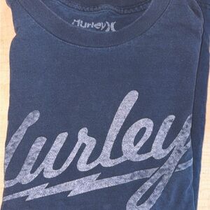 Hurley Kids Navy Graphic Tee